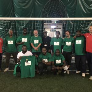 Caridon Foundation Eagles in Successful Millwall Outing