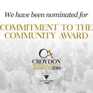 Caridon shortlisted for 2018 Croydon Business Excellence Awards