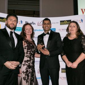 Caridon are 'Making a Difference' award winners at LLAS/UKLAP Awards